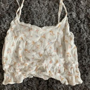dainty floral top